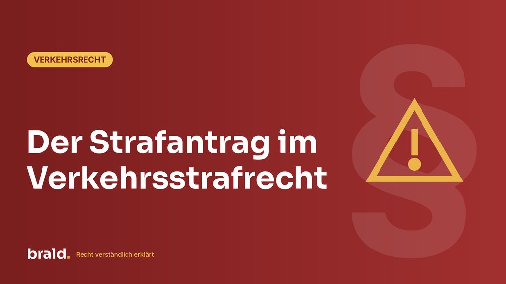 Grafik zum Beitrag: Der Strafantrag im Verkehrsstrafrecht