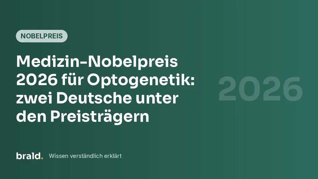 Titelgrafik: Medizin-Nobelpreis 2026 für Optogenetik