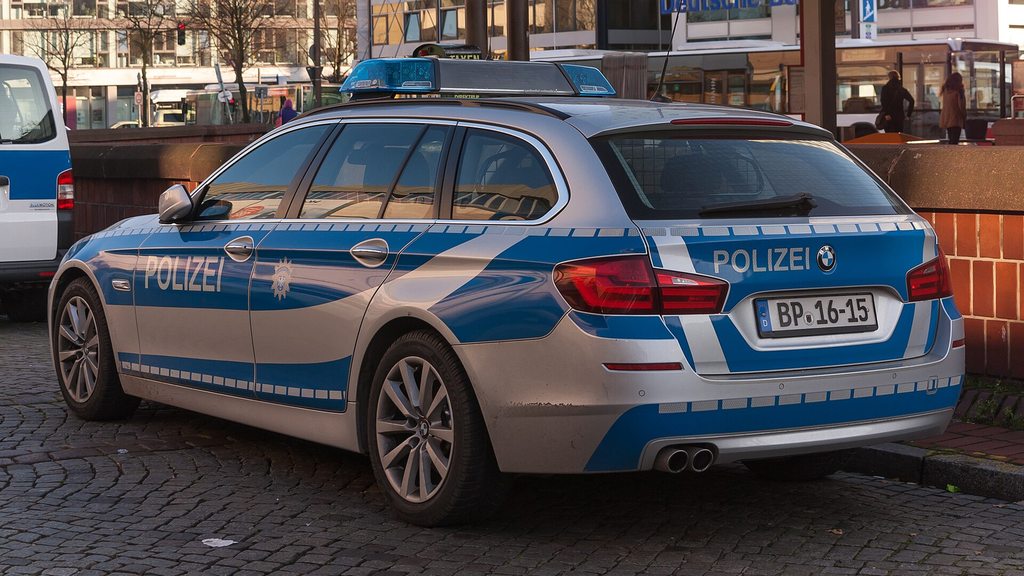 Streifenwagen der Bundespolizei